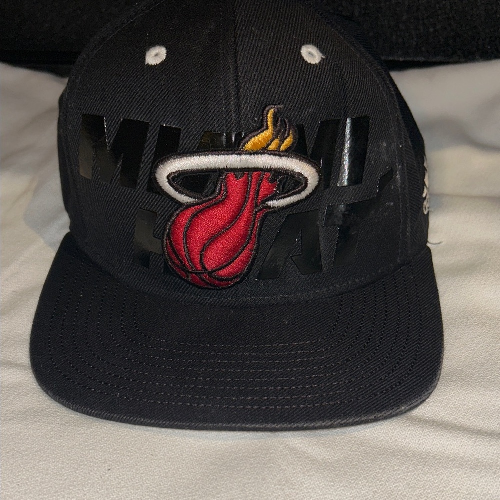 Adidas Black Cap with White Logo